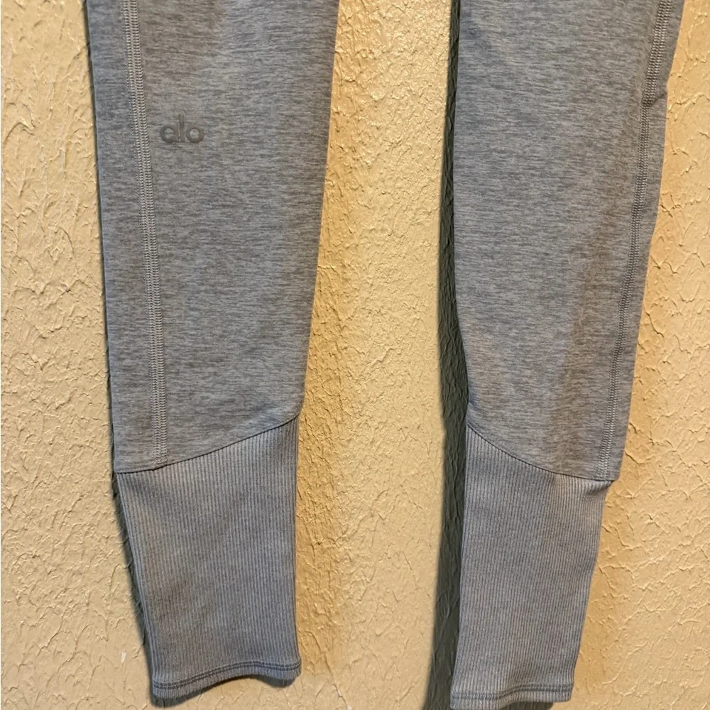 Alo High Waist Alosoft Lounge‎ Leggings Size XS Grey